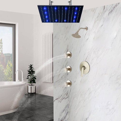 Brushed Nickel Bathtub Faucet